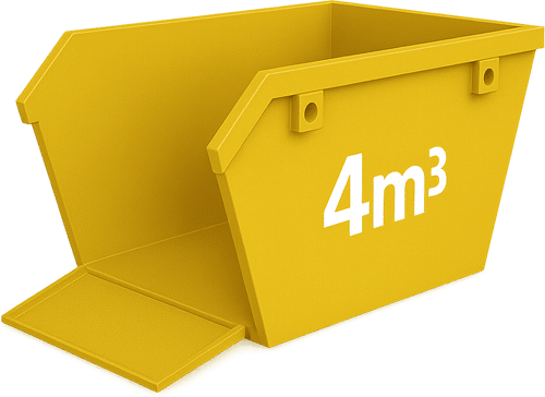 4 cubic metre skip bin hire Perth for medium household rubbish